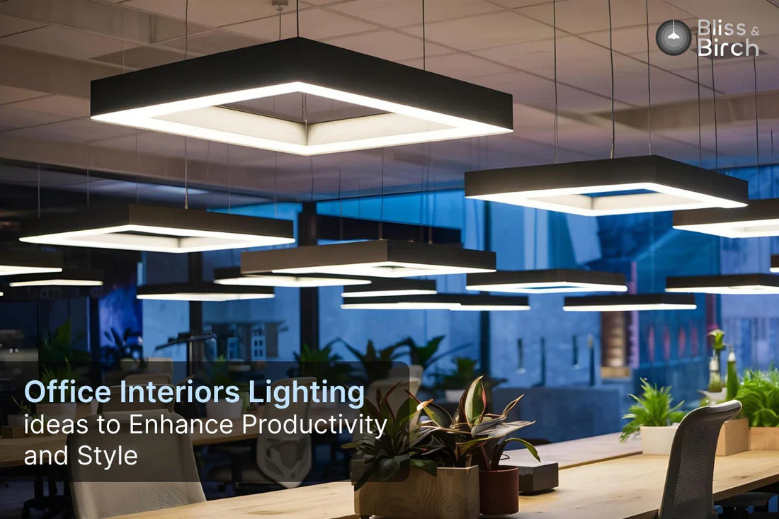 Office Interior Lighting Ideas to Enhance Productivity and Style