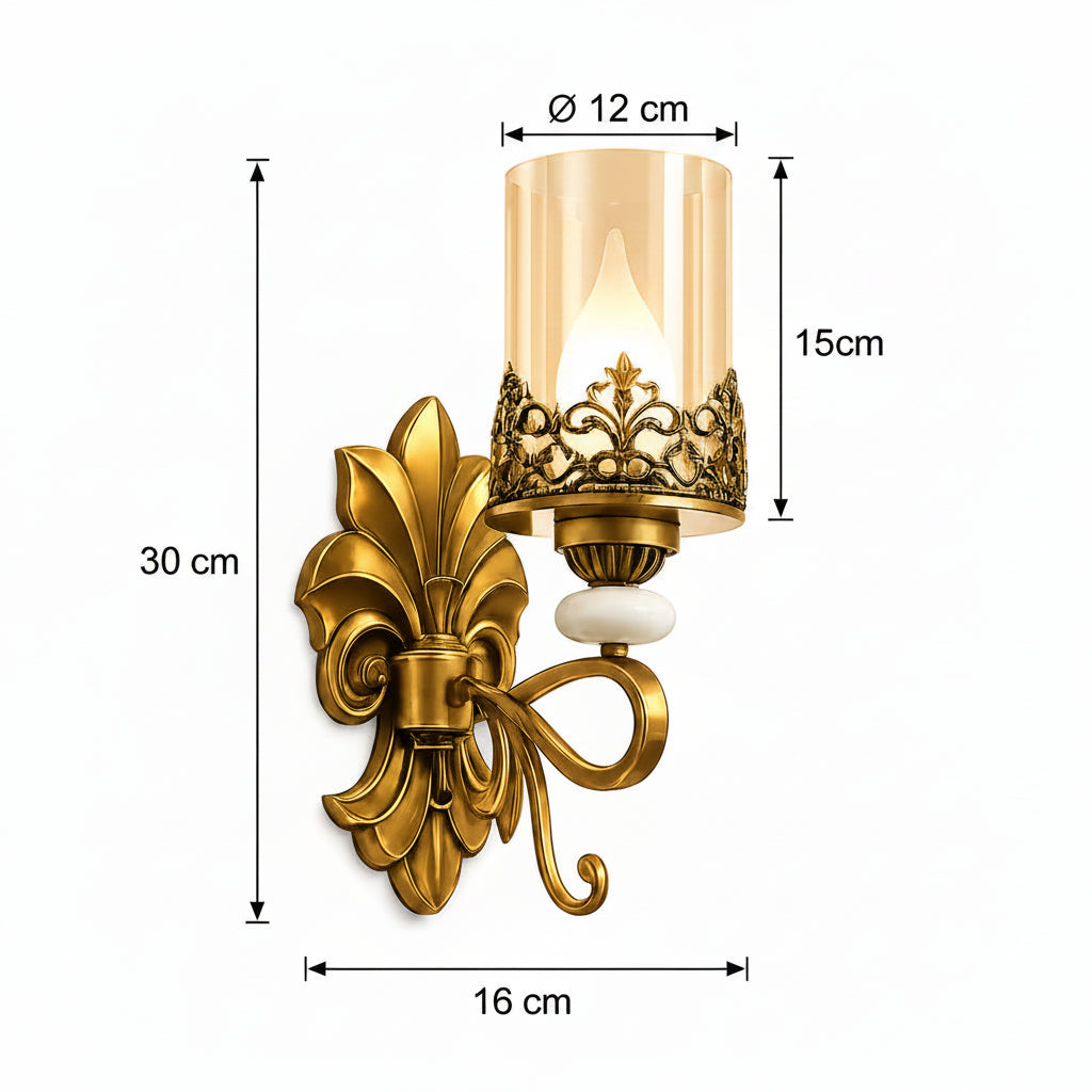 B&B Antique Style Wall Sconce Lamp (Pack of 2) - Bliss and Birch
