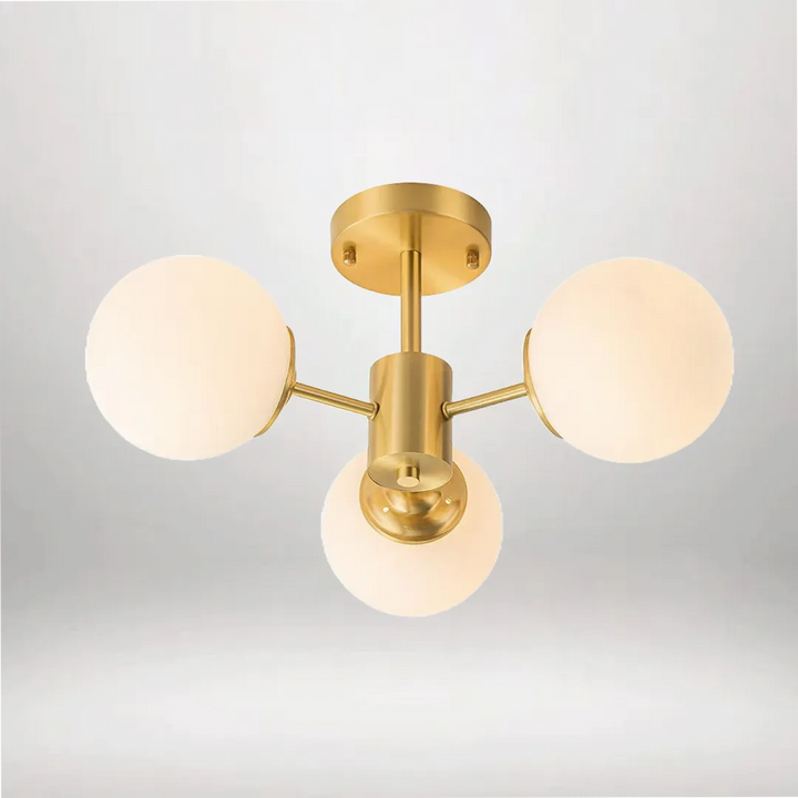 B&B 3 Globe Hanging Lights - Bliss and Birch