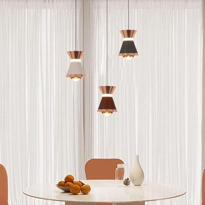 B&B Rose Gold Cone Pendant Light