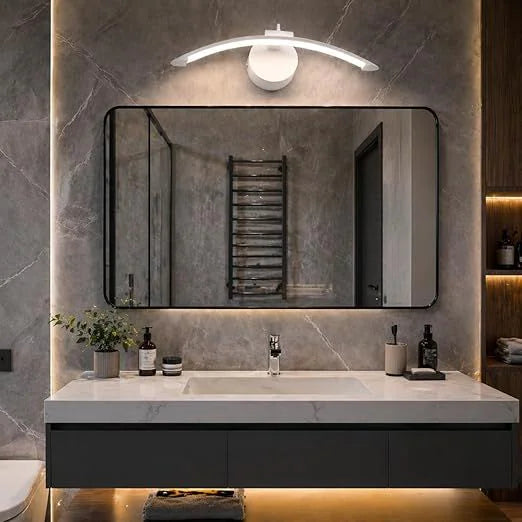 B&B Contemporary Curved LED Wall Light