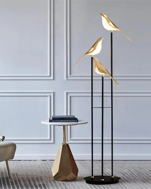 B&B 3-Bird Ambient Floor Lamp