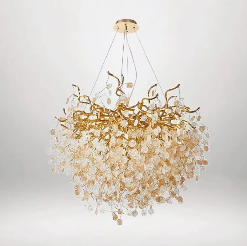B&B Elegant French Crystal Chandelier - Bliss and Birch