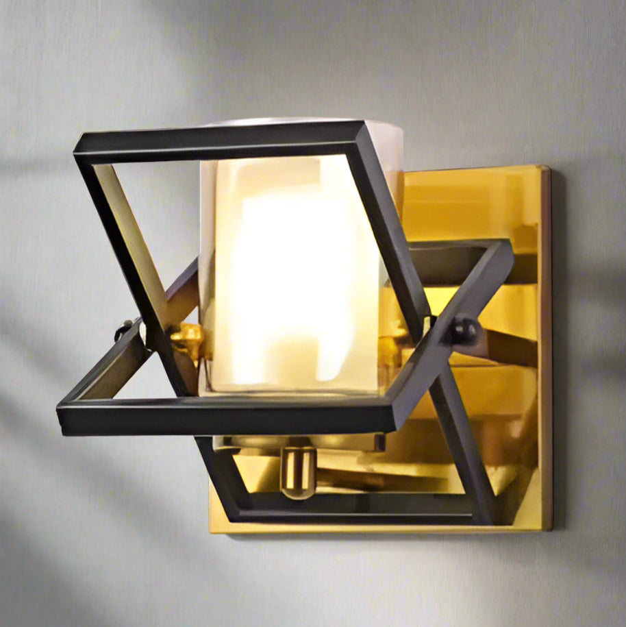 B&B Geometric Modern Wall Lamp (Pack of 2)