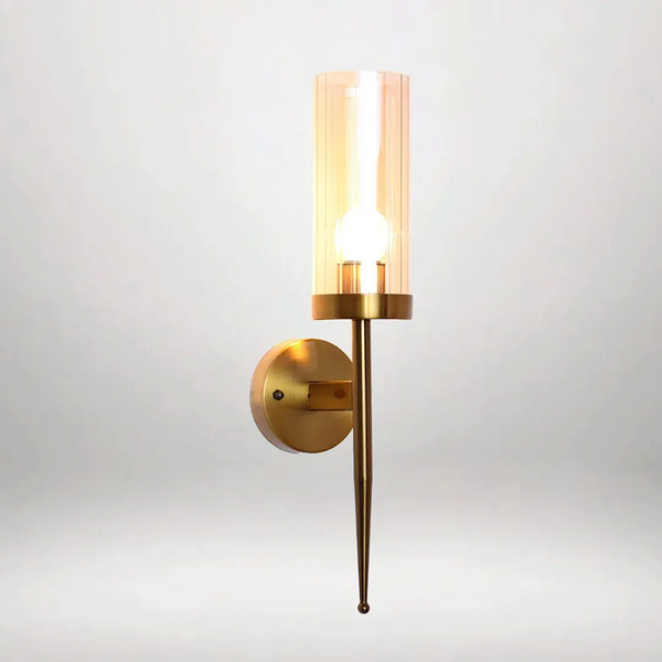 B&B Imperial Amber Tumbler Wall Sconce Light (Pack of 2)