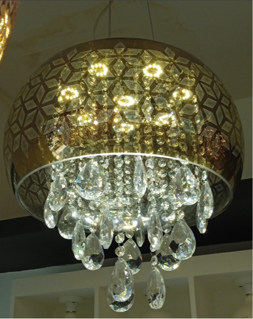 B&B Regalia Prism Drop Pendant