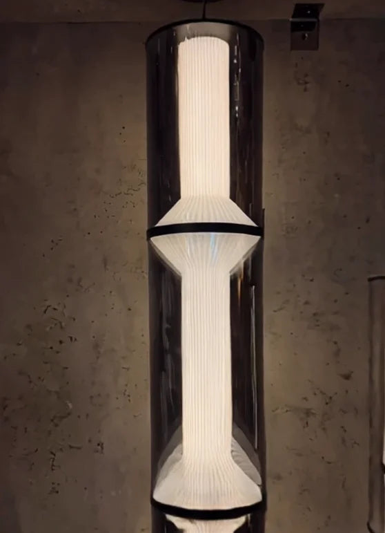 B&B Lumos Cylora Glass Pendant Light | Minimal Modern Design