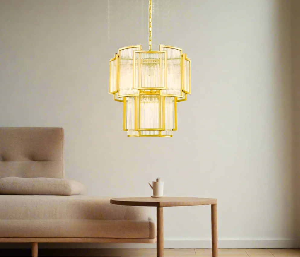 B&B Aurora Prism Grand Chandelier