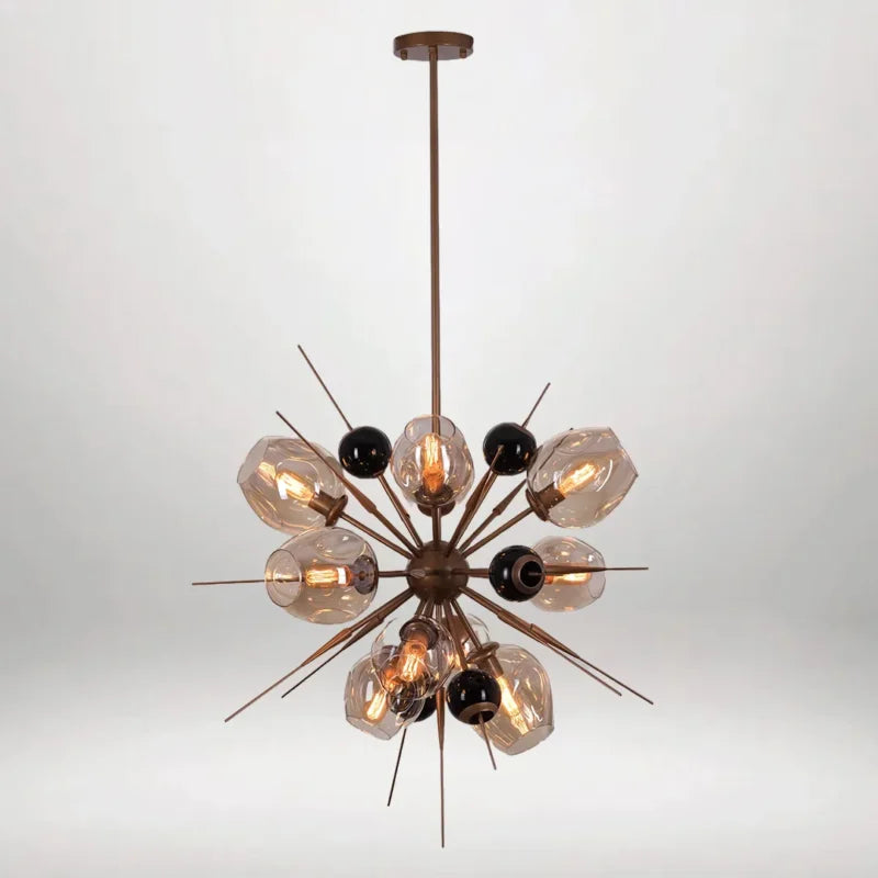 B&B Depth of Love Glass Chandelier - Bliss and Birch