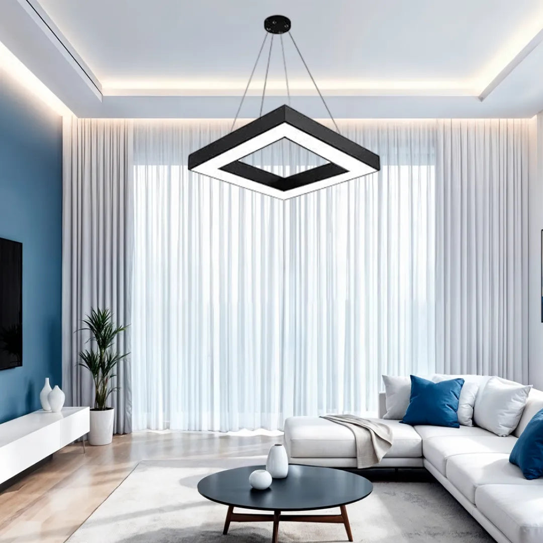 B&B Minimalist Square Ceiling Light