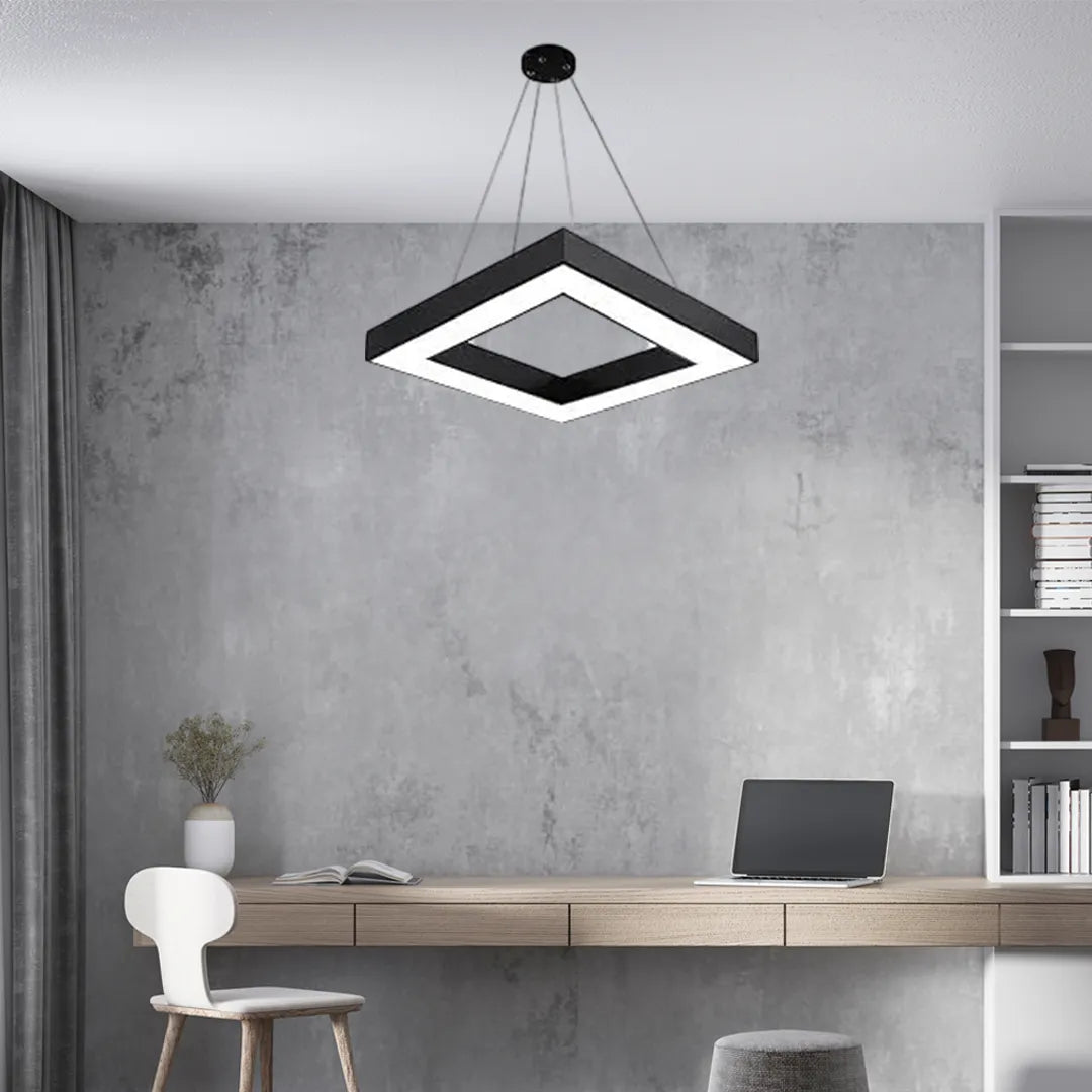 B&B Minimalist Square Ceiling Light