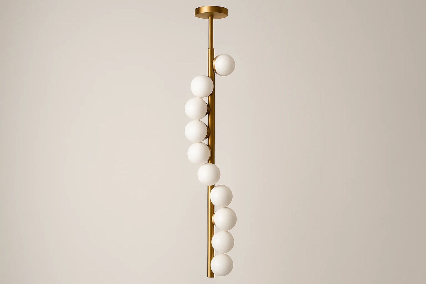 B&B Spiral Glow Cascade Pendant Light