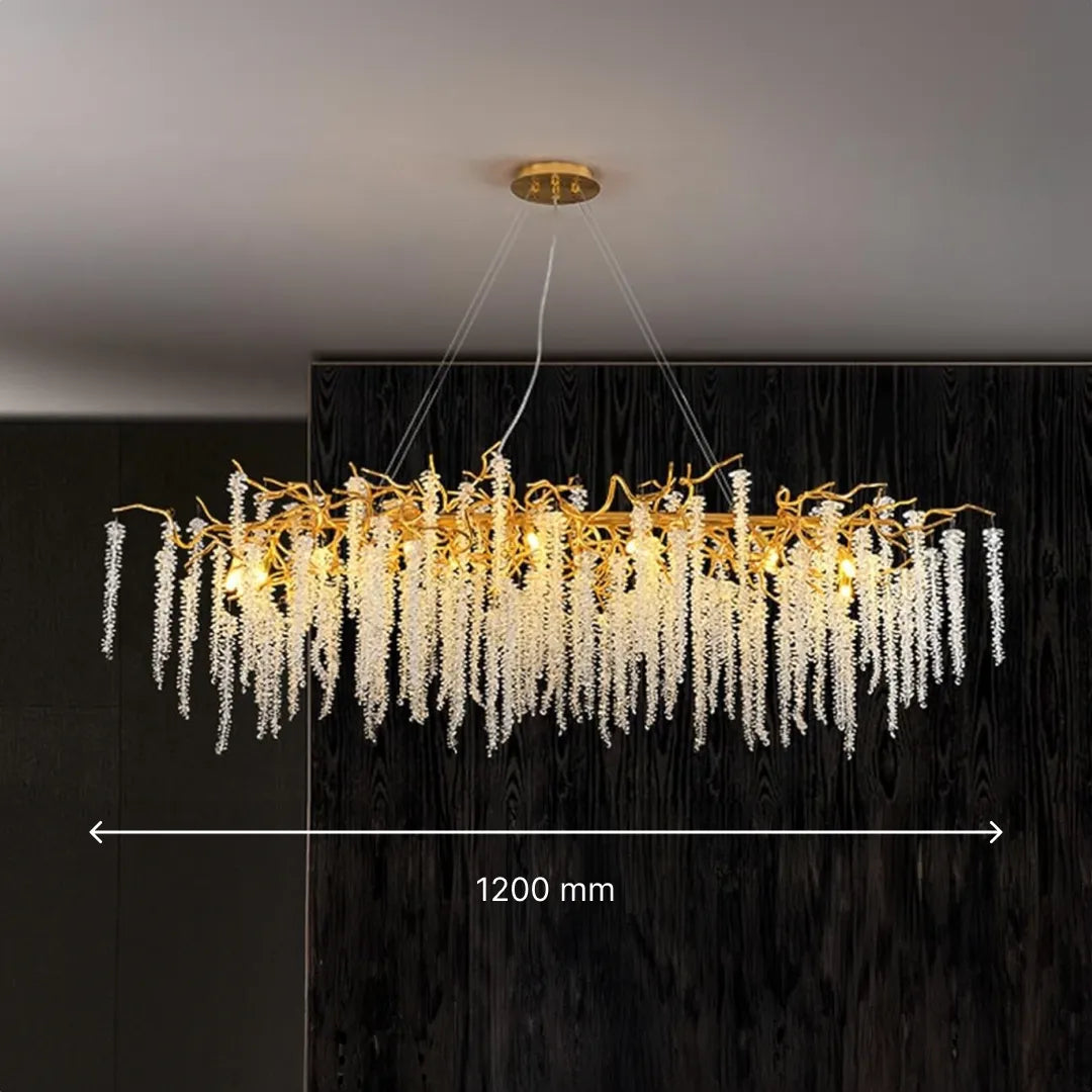 B&B Majestic Crystal-C Chandelier - Bliss and Birch