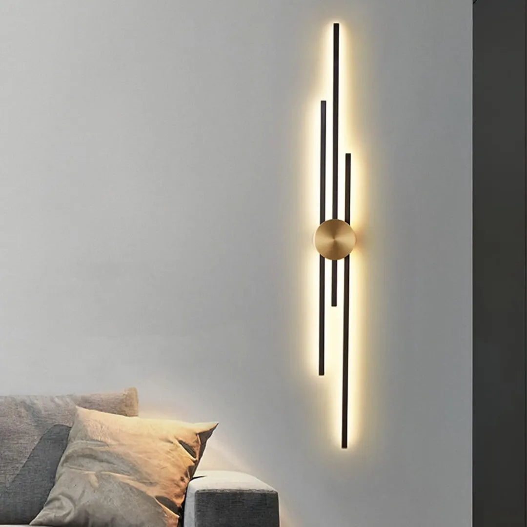 B&B Three Bar Wall Light - Bliss and Birch