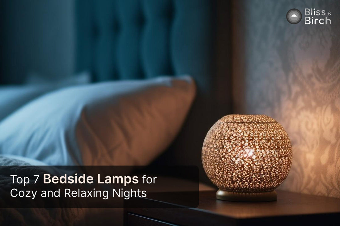 Top 7 Bedside Lamps for Cozy and Relaxing Nights – Bliss & Birch Luxury Lighting Guide
