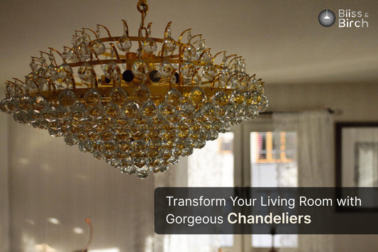 Transform Your Living Room with Gorgeous Chandeliers