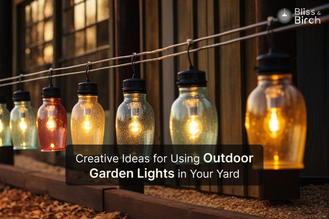 Creative Ideas for Using Outdoor Garden Lights in Your Yard – Bliss & Birch Luxury Lighting Guide