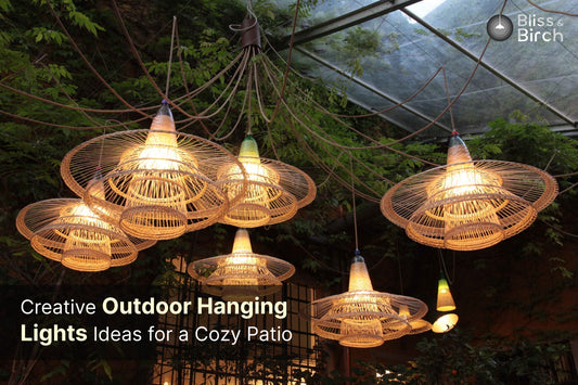 Creative Outdoor Hanging Lights Ideas for a Cozy Patio – Bliss & Birch Luxury Lighting Guide