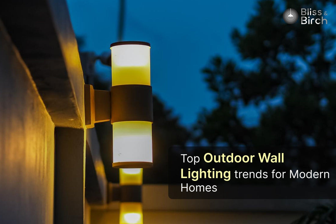 Top Outdoor Wall Lighting Trends for Modern Homes – Bliss & Birch Luxury Lighting Guide