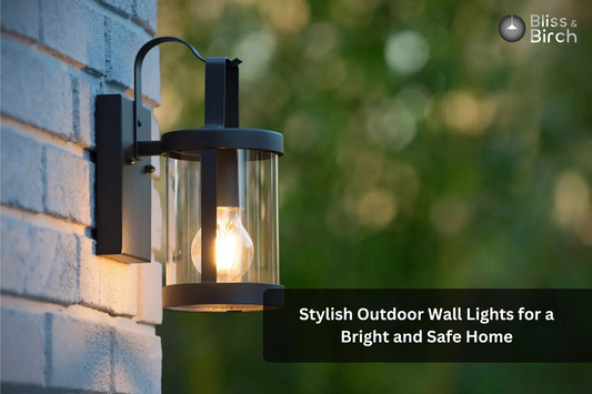 Stylish Outdoor Wall Lights for a Bright and Safe Home – Bliss & Birch Luxury Lighting Guide