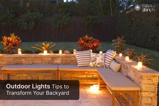 Outdoor Light Tips to Transform Your Backyard – Bliss & Birch Luxury Lighting Guide