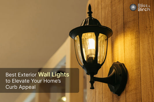 Best Exterior Wall Lights to Elevate Your Home’s Curb Appeal – Bliss & Birch Luxury Lighting Guide