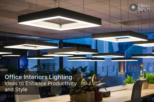 Office Interior Lighting Ideas to Enhance Productivity and Style