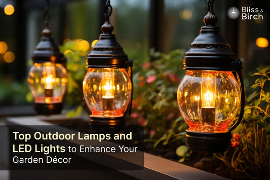 Top Outdoor Lamps and LED Lights to Enhance Your Garden Décor