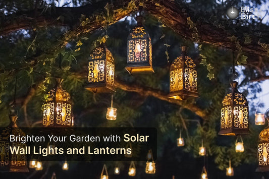 Brighten Your Garden with Solar Wall Lights and Lanterns – Bliss & Birch Luxury Lighting Guide