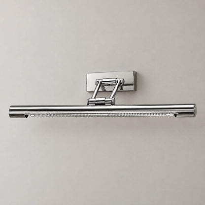 Polished chrome linear mirror light - hero
