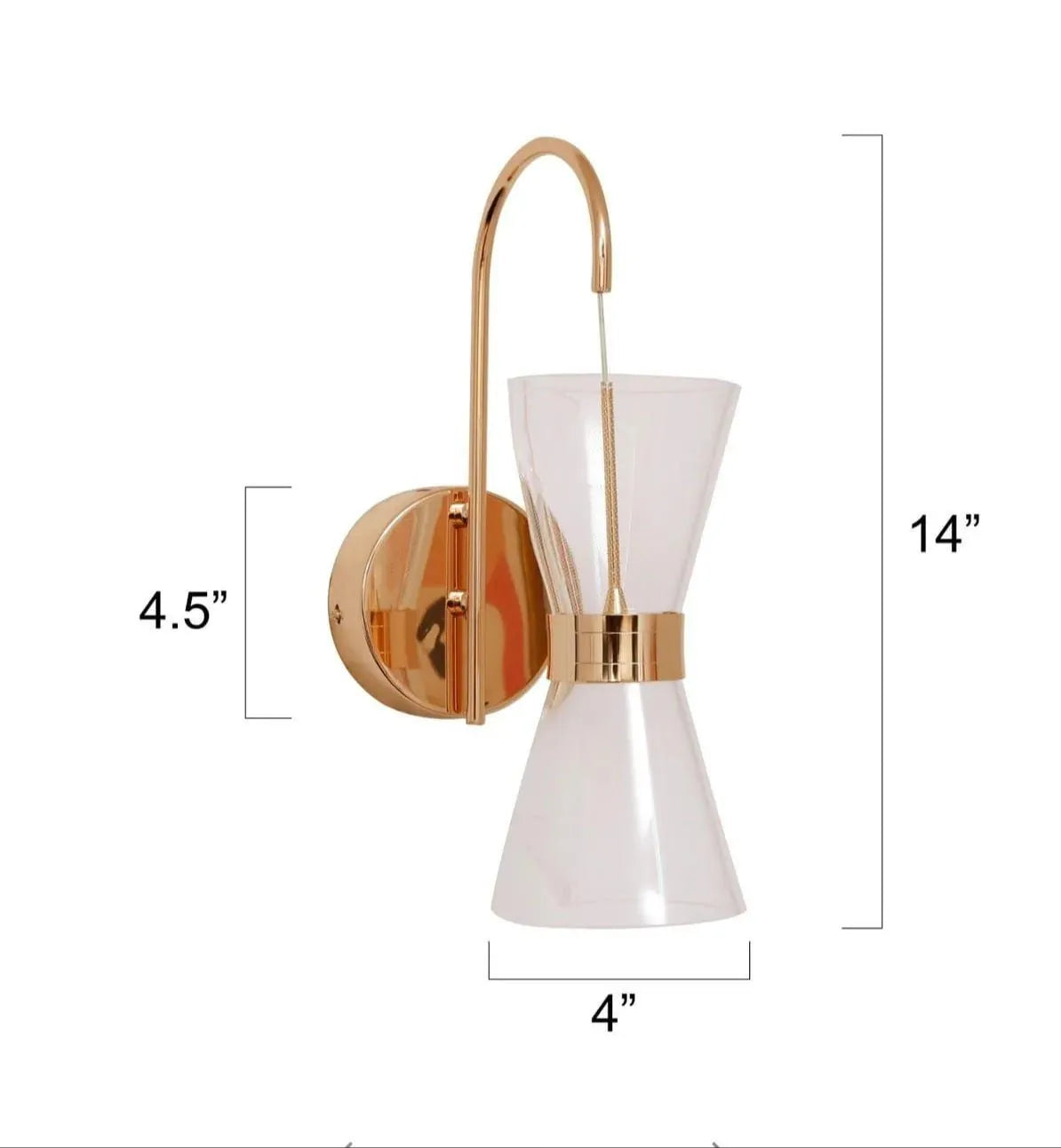 Timeless Glass Tube Wall Light (Pack of 2) - Bliss and Birch