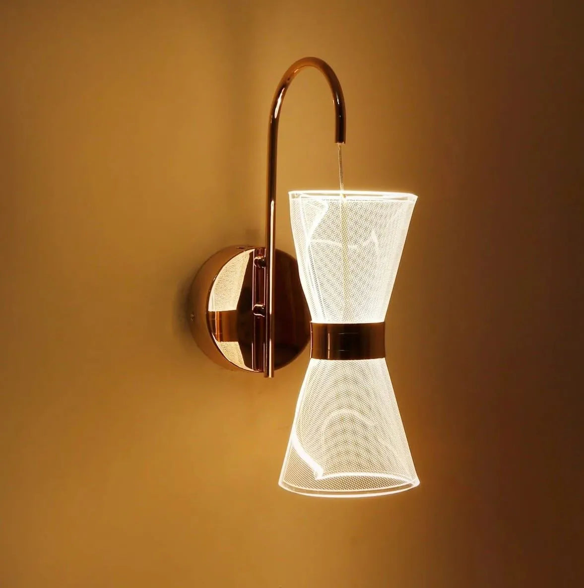 Timeless Glass Tube Wall Light (Pack of 2) - Bliss and Birch