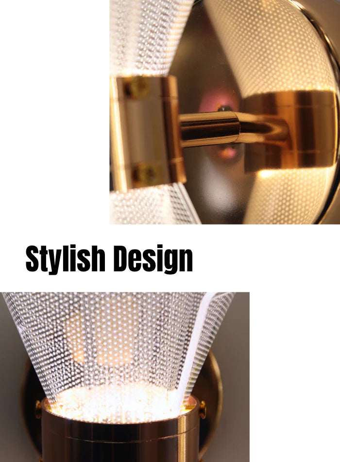 Timeless Glass Tube Wall Light (Pack of 2) - Bliss and Birch