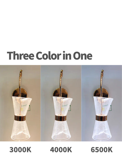 Timeless Glass Tube Wall Light (Pack of 2) - Bliss and Birch