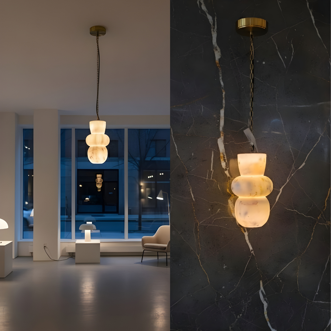Marble TRIO  Pendant Light - Bliss and Birch