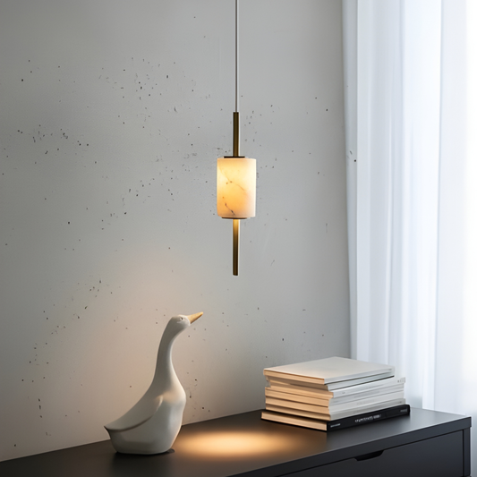 Marble Rollo  Pendant Light - Bliss and Birch