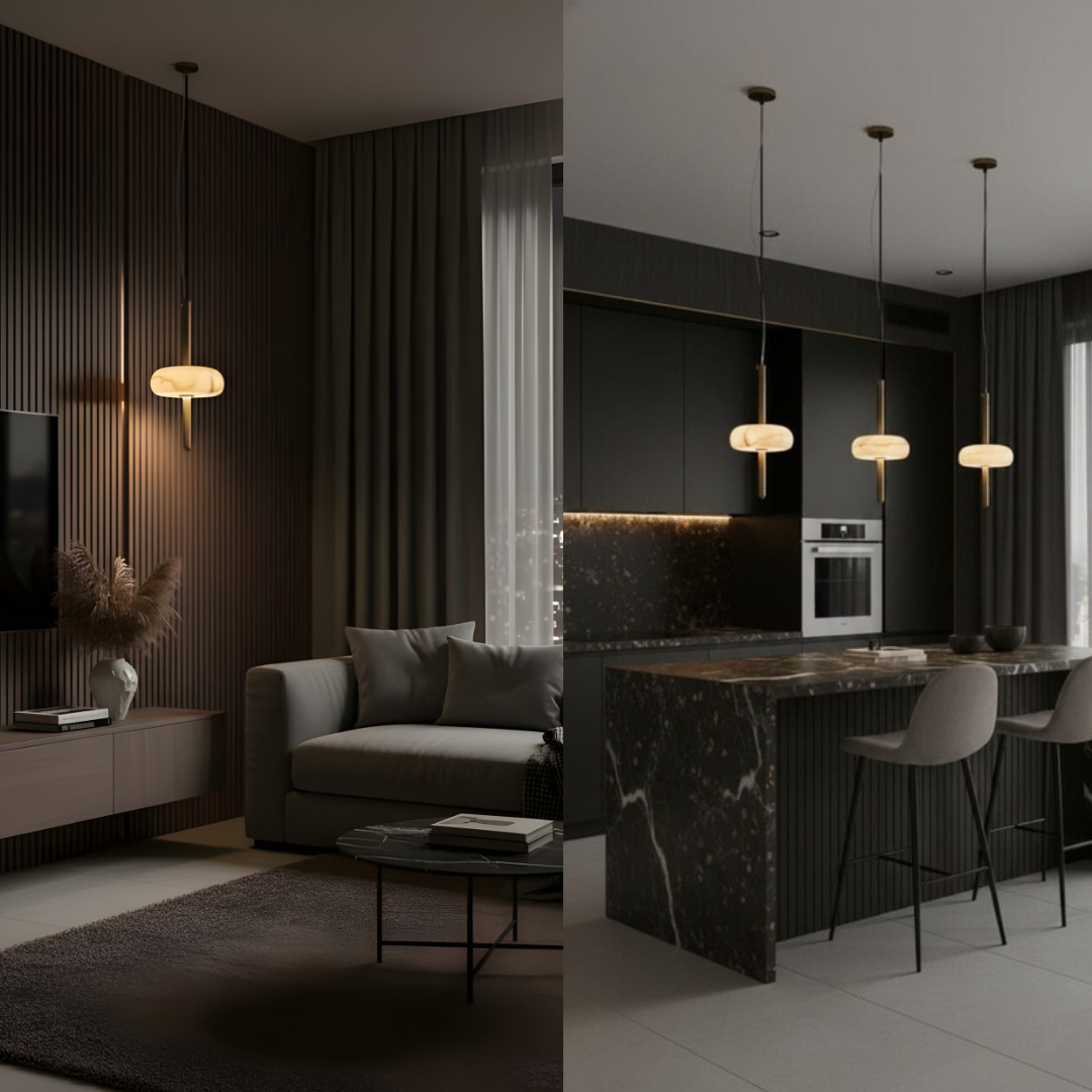 SpaceAge Pendant Light - Bliss and Birch