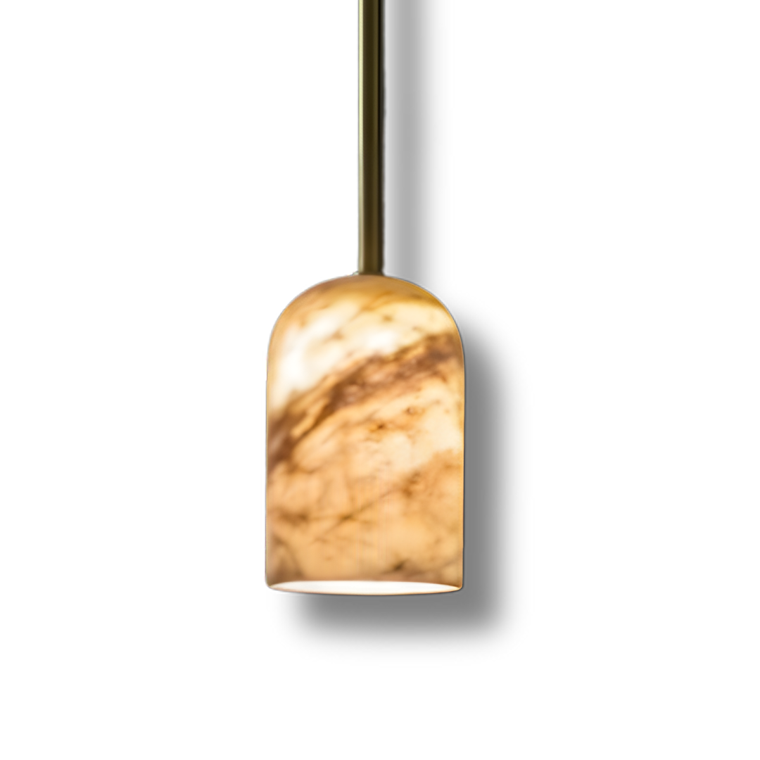 Aethel Marble Pendant Light - Bliss and Birch