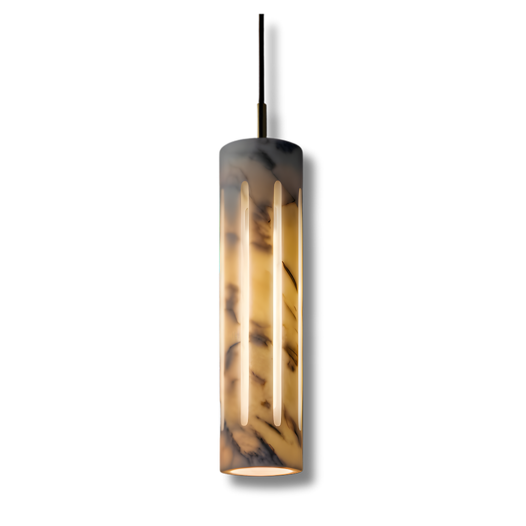 Marble Cylo Pendant Light - Bliss and Birch