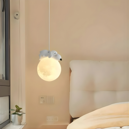 Arctic Glow Polar Bear Pendant (Set of 2) - Bliss and Birch