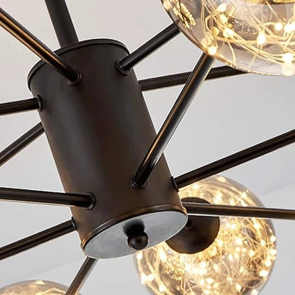 B&B Modern 16 Glass Chandelier - Bliss and Birch