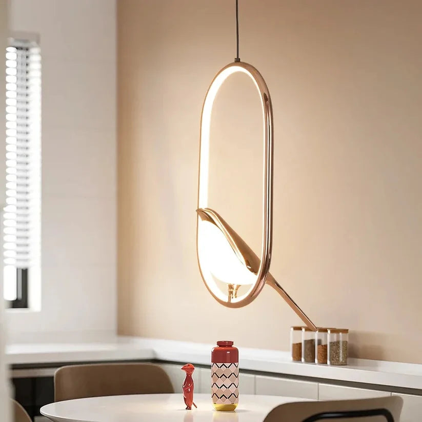 B&B Bird Hanging Light - Bliss and Birch