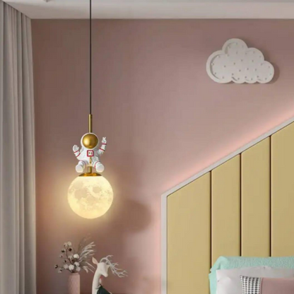 B&B Cosmic Explorer Moon Lamp