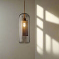 Luxe capsule mesh pendant in a contemporary living space