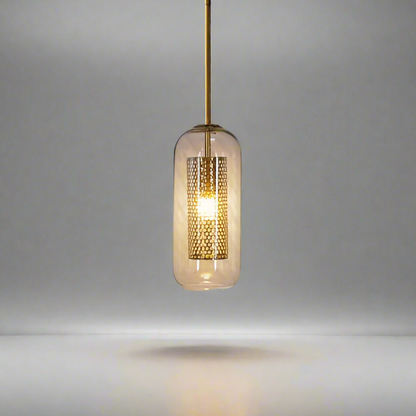 B&B Halo Beam Capsule Pendant Light