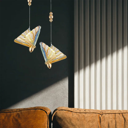 B&B Butterfly of Paradise Hanging Light - Bliss and Birch
