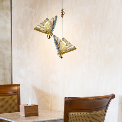 B&B Butterfly of Paradise Hanging Light - Bliss and Birch