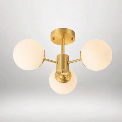 B&B 3 Globe Hanging Lights - Bliss and Birch