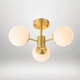B&B 3 Globe Hanging Lights