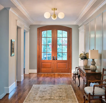 B&B 3 Globe Hanging Lights - Bliss and Birch